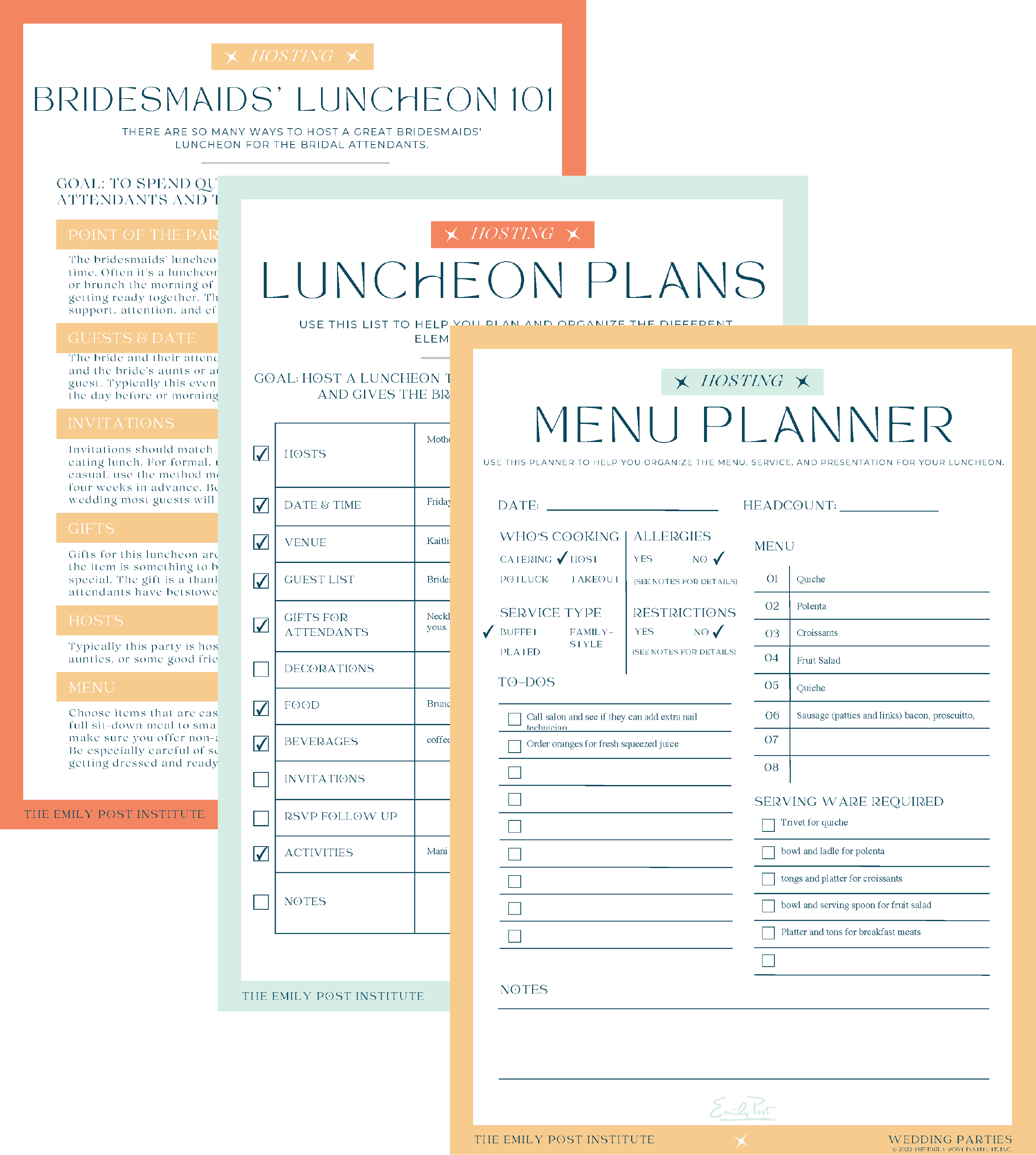 Engagement Party Digital Planner
